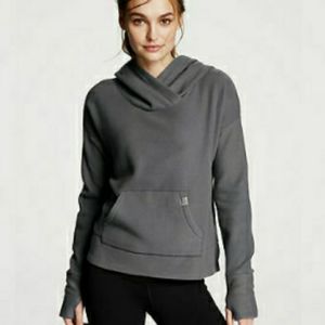 VSX Gray Fleece Workout Hoodie